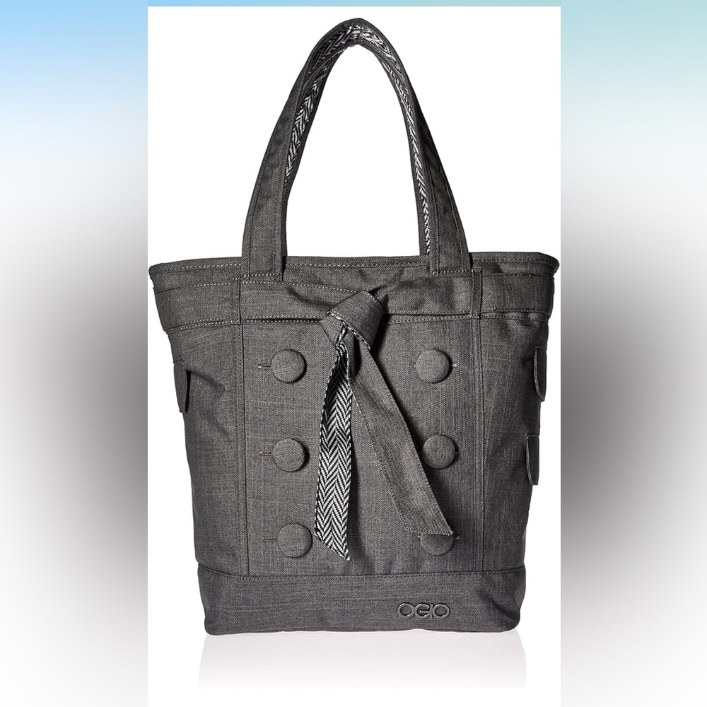 OGIO Hampton Tote Laptop Shoulder Bag, Gray
